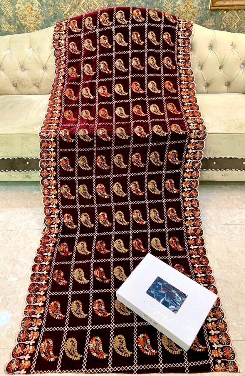 velvet lady shawl fashion for girls