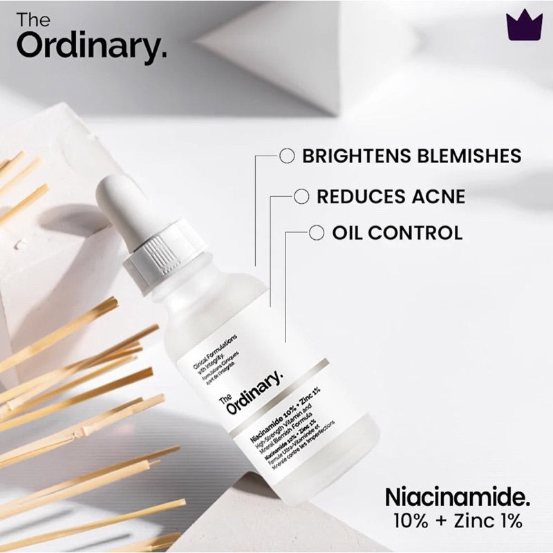 The Ordinary Niacinamide 10% + Zinc 1% – 30ml Serum