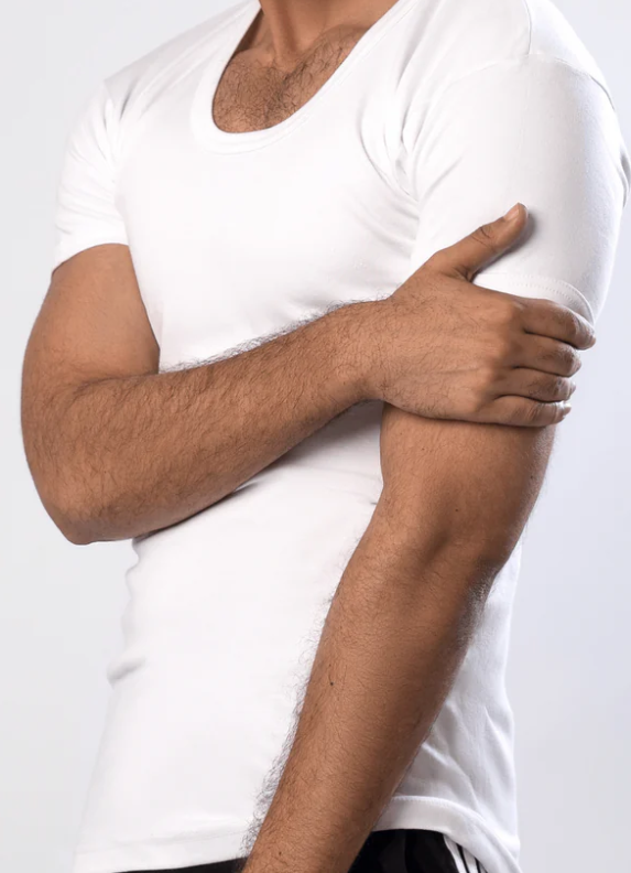 Basic Cotton Vest (Bunyan) - Gold - Pack of 3