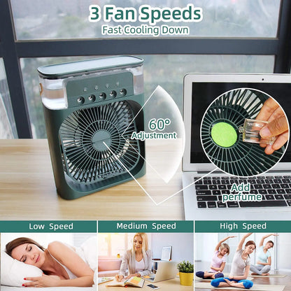Portable Air Conditioner Mist Fan