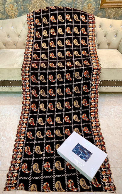 velvet lady shawl fashion for girls