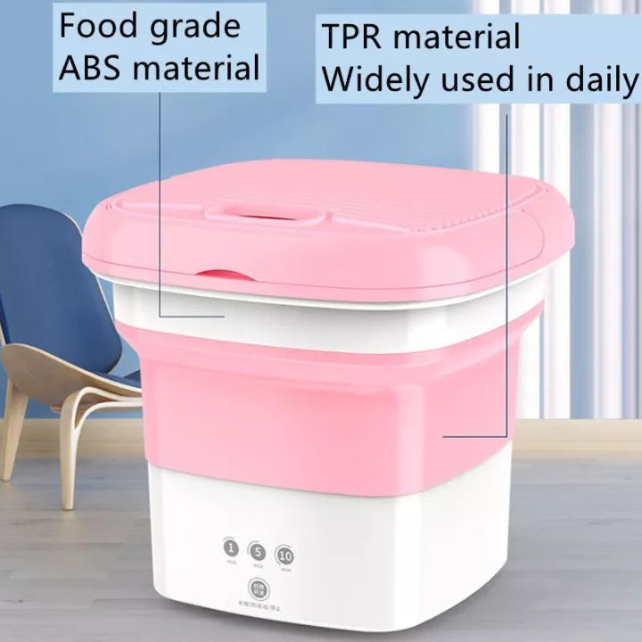 Portable Folding Washing  Machine with Dryer [Free home delivery]