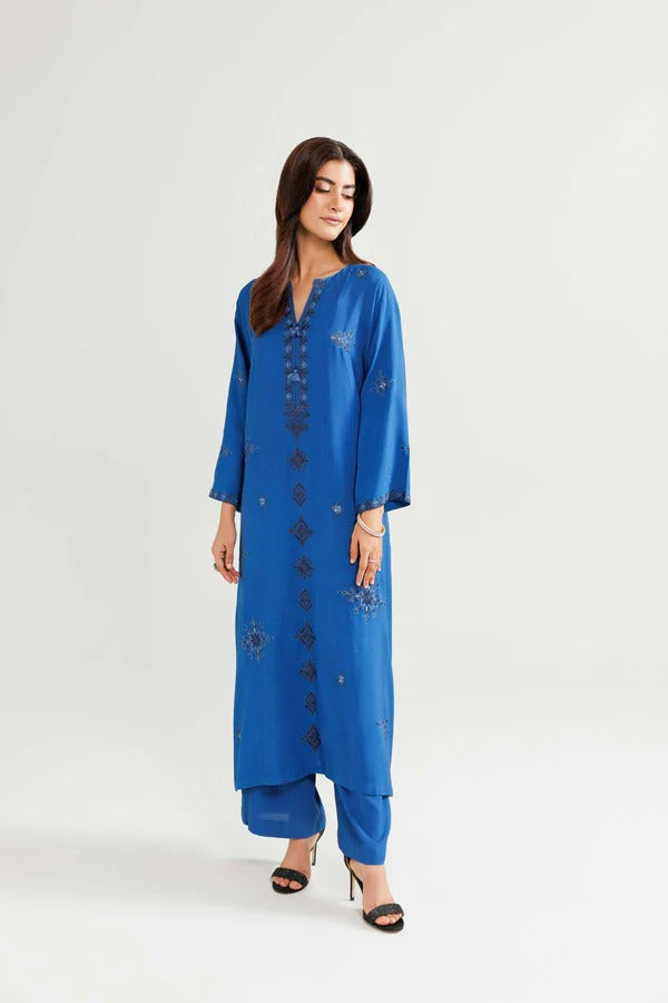 2 Piece - Embroidered Suit - KFW25-212